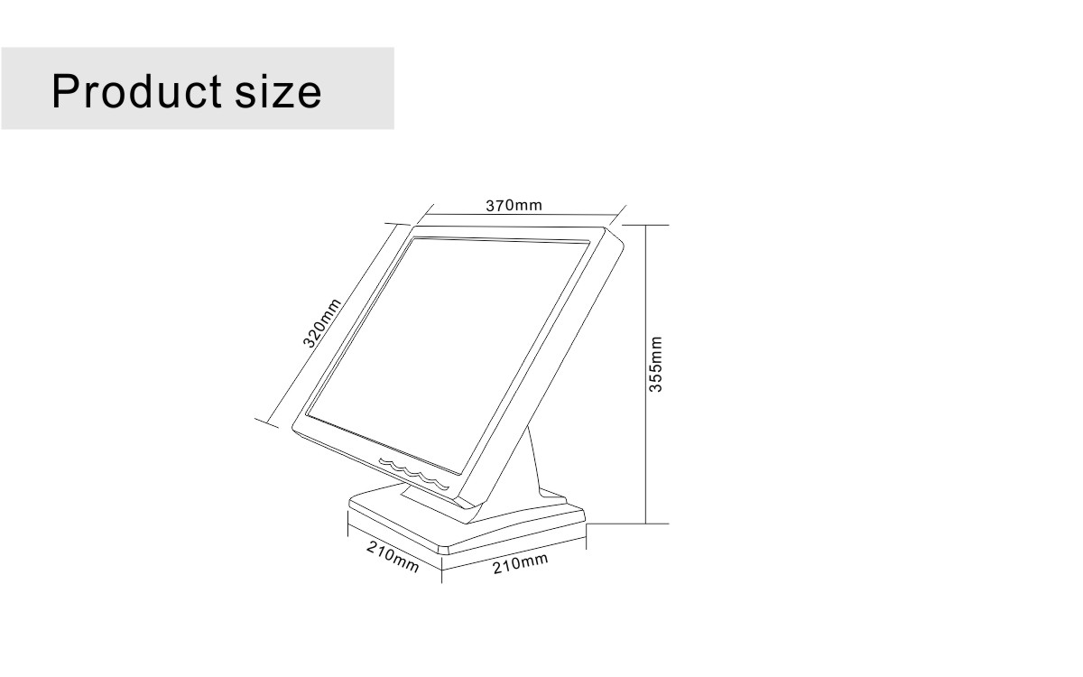 touch screen LCD