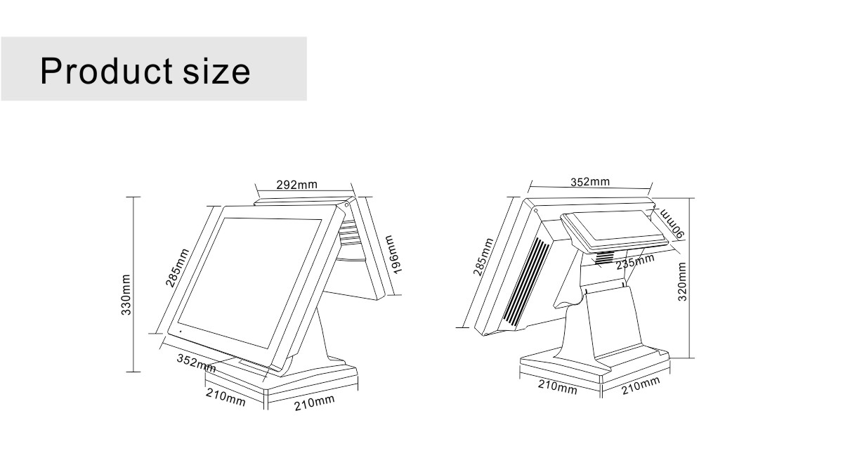 touch screen bar pos