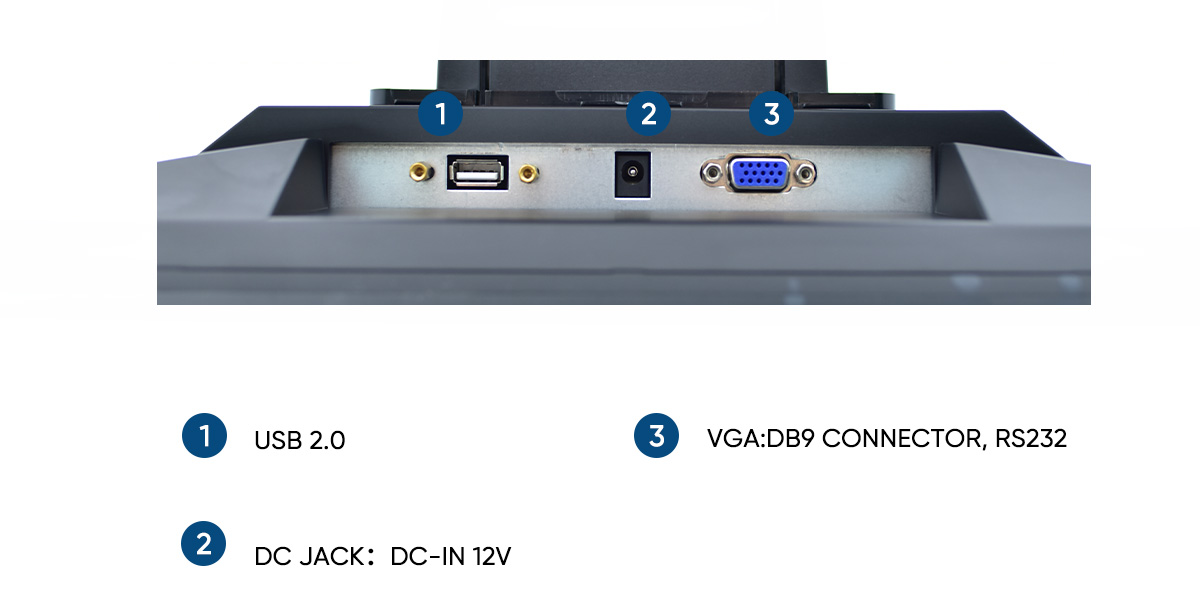 POS touch monitor